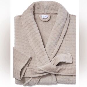Ulta Beauty beige waffle knit robe size S/M